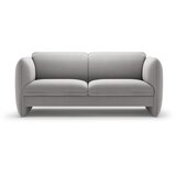 Micadoni Svijetlo siva baršunasti sofa 168 cm Georgia – Cijene