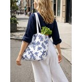 Sinsay Shopper torba za rame s motivom koralja | shoptok.hr