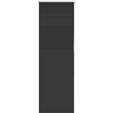 vidaXL Rolo zavjesa Blackout Black 45x150 cm Širina tkanine 40,7 cm | shoptok.hr
