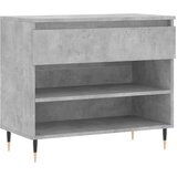 Maison Chic Omarica za obutev - Kopa za čevlje betonsko siva 70x36x60 cm inženirski les, (21778111) | Shoptok.si