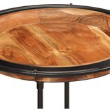 vidaXL 2 kosa stranske mize Set masivni les Acacia | Shoptok.si