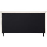 Livetastic OBLAZINJENA POSTELJA 180 cm x 200 cm , les, tekstil krem barve | Shoptok.si