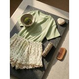Sinsay Dvodijelna pamučna pidžama s motivom djeteline | shoptok.hr