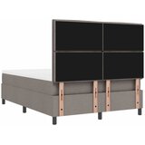  s opruga kutije Sivo-smeđa 140 x 190 cm tkanina | shoptok.hr