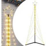 vidaXL LED božićno drvce 363 LED toplo bijelo 182 cm | shoptok.hr