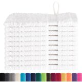 vidaXL Oknice 10 pcs Bela 15 x 21 cm Bombaž | Shoptok.si