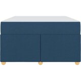  Konstrukcija postelje z vzmetnico Modra 120 x 200 cm blago, (5000126018) | Shoptok.si