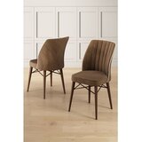 Hanah home Nuna - Brown Brown Chair Set (2 Pieces) u