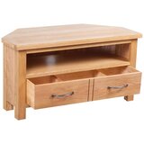 vidaXL TV omarica s predalom 88x42x46 cm trdna hrastovina, (20828518) | Shoptok.si