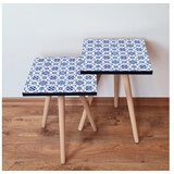 Hanah home set stolića za kafu 2Shp380, 2 dijela, šareni | Eponuda.ba