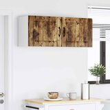  Ormar za Zid Lucca 2 pcs Dimljeni hrast 50 x 31 x 40 cm | shoptok.hr