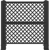  Rešetak za kantu Antracit 123 x 47 x 114 cm PP | shoptok.hr