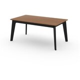 TemaHome Raztegljiva jedilna miza z mizno ploščo v orehovem dekorju v naravni barvi 100x180 cm Shadow – | Shoptok.si