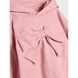 Sinsay Pamučna hoodie dukserica s ukrasnom mašnom | shoptok.hr