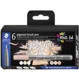Staedtler vlaknasto pero s pigmentnim čopičem, gole in bež barve,, (21655308) Cene