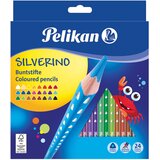  Boje drvene 24boje silverino pelikan 700665 blister | Shoptok.si