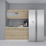 MID.YOU Majhna Kuhinja Esilo, Hrast, Bela, 140 Cm | Shoptok.si