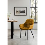 Livetastic Naslanjač Samt, Gorčično Rumena | Shoptok.si