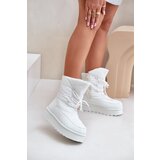 Big Star Snow boots on platform with zipper Cene