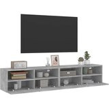  Zidni TV ormarići 2 kom siva boja betona 80 x 30 x 30 cm drveni | Eponuda.ba