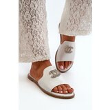 S. BARSKI Elegant Women's Shiny Slippers With Decoration S.Barski | shoptok.hr