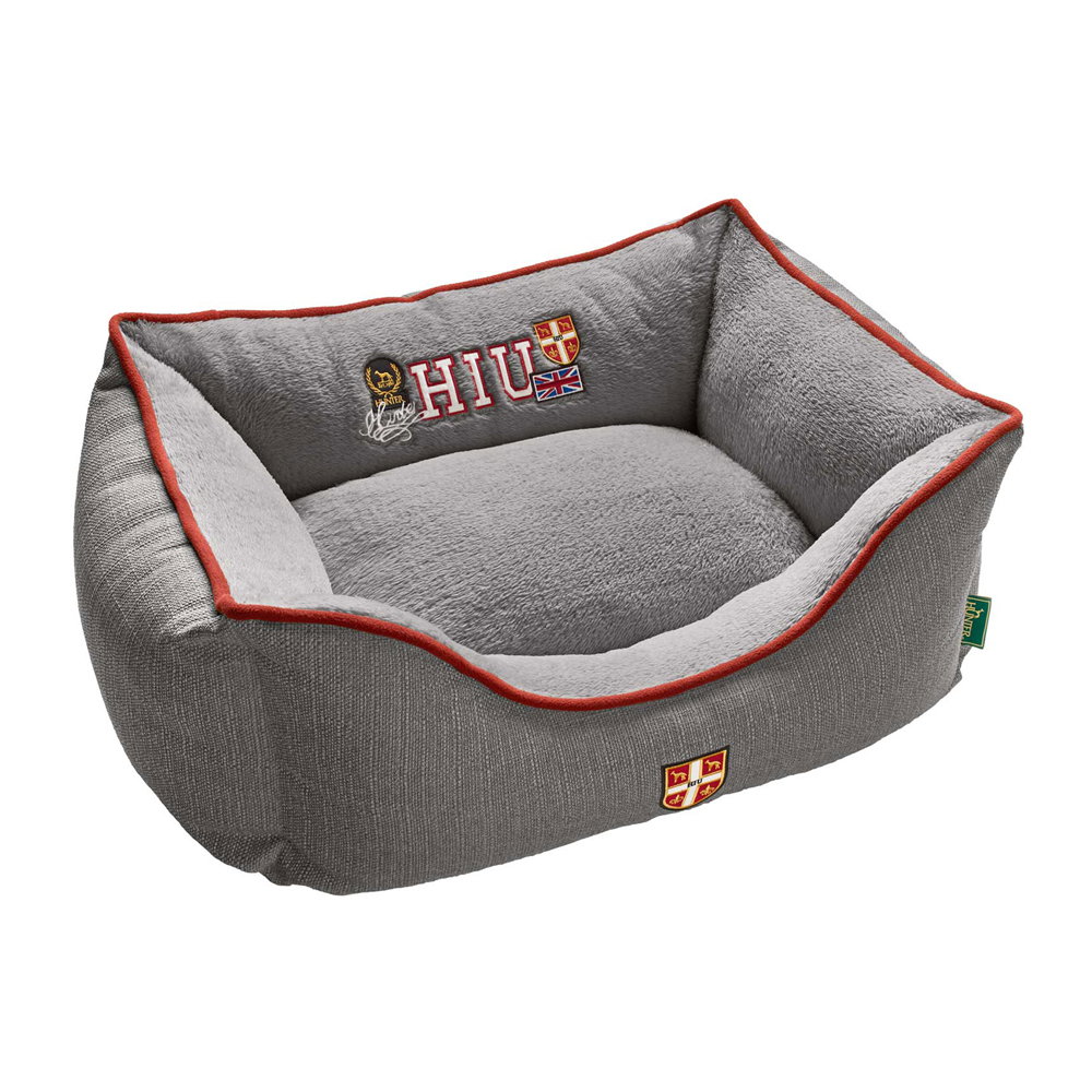 Hunter ležaj za pse university m 80x60 cm sivi | shoptok.hr