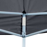 Šator za svadbe - šator za zabave Antracit 291 x 580 x 315 cm Oxford tkanina - Antracit s dvije bočne zidove Da | shoptok.hr