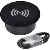 solight DC65BW - ugradni bežični punjač, crne boje | Eponuda.com