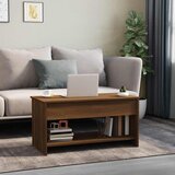  Stolić za kavu Smeđa hrasta 102x50x52,5 cm konstruirano drvo | shoptok.hr