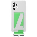 Samsung galaxy A53 5G silikonski ovitek s paščkom, bel | Shoptok.si