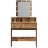  Toaletni stolić Staro drvo 80 x 41 x 144.5 cm Konstruirano drvo | Eponuda.com
