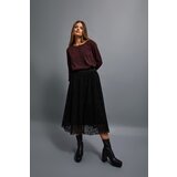 Marisse Flared Midi Skirt Cene