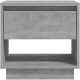 vidaXL Noćni ormarići 2 kom siva boja betona 45x34x44 cm od iverice | shoptok.hr