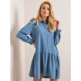 Fashion Hunters Modré nadměrné šaty | Shoptok.si