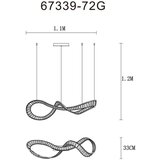 Globo VISEČA LED-SVETILKA NEIL //2700-6000 K/230 V/ | Shoptok.si