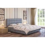  Tapecirani krevet GERA s mehanizmom za podizanje-180x200cm, 13 Tamno smea - Boom | shoptok.hr