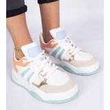 D/CEO marka niezdefiniowana Orange women's sneakers with bulky laces Bartella | ePonuda.com