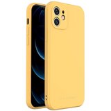 Wozinsky Color Case silikonska fleksibilna izdržljiva futrola za iPhone 12 žuta | shoptok.hr