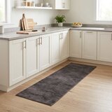  Kuhinjski Tepih crni beton 180 x 60 cm 100% poliamid Cijene