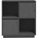  Komoda sivi 74x35x80 cm od masivne borovine | Eponuda.com