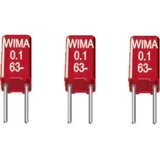 WIMA MKS-folijski kondenzator, radijalno ožičen 0.47 µF 63 V/DC 10 % 2.5 mm (D x Š x V) 4.6 x 4.6 x 9 mm MKS0C034700E00KSS Cijene