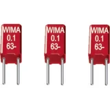 WIMA MKS-folijski kondenzator, radijalno ožičen 0.47 µF 63 V/DC 10 % 2.5 mm (D x Š x V) 4.6 x 4.6 x 9 mm MKS0C034700E00KSS