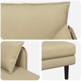  Preveliki šezlong Siva zelena Baršunasta tkanina - Svijetlo zelena siva 101 cm | shoptok.hr