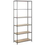 Actona biblioteka u dekoru divljeg hrasta, Seaford, 77 x 185 cm | shoptok.hr