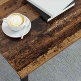  Kava Stol Staro drvo 100 x 100 x 45 cm Konstruirano drvo | shoptok.hr