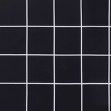 vidaXL Jastuk za vrtnu klupu crni karirani 150x50x3 cm tkanina Oxford | shoptok.hr