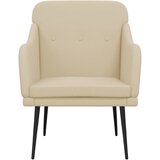  Fotelja krem 63 x 76 x 80 cm od tkanine | Eponuda.com