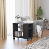 Furnova Stranska mizica siva 70x35x55 cm konstruiran les, (21915188) Cene