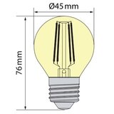 Brilagi - led sijalica filament clasic one P45 E27/6,5W/230V | Eponuda.com