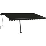  Samostojeća tenda na ručno uvlačenje 400 x 350 cm antracit | shoptok.hr